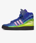 Adidas x Jeremy Scott Forum Hi Motorsport 'Wings 4.0' (Blue / Multi)