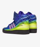 Adidas x Jeremy Scott Forum Hi Motorsport 'Wings 4.0' (Blue / Multi)