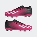 Adidas x Speedportal.1 FG Junior Firm Ground Soccer Cleats Pink/White/Black - Size 6