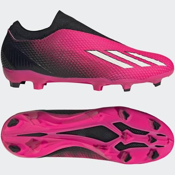 Adidas x Speedportal.3 FG Firm Ground Soccer Cleats Pink/Black / 4