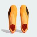 Adidas x Speedportal.3 Laceless FG Firm Ground Soccer Cleats Gold/Black / 9