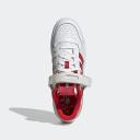 Adidas x Trap Kitchen Forum Low Ftw White/ Ftw White/ Vivid Red