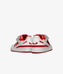 Adidas x Trap Kitchen Forum Low Ftw White/ Ftw White/ Vivid Red