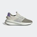 adidas-X_PLRBOOST Shoes-Men-Silver Pebble / Aluminium / Purple Rush-M 12.5 / W 13.5