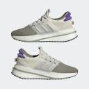 adidas-X_PLRBOOST Shoes-Men-Silver Pebble / Aluminium / Purple Rush-M 12.5 / W 13.5