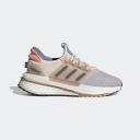 adidas-X_PLRBOOST Shoes-Women-Silver Dawn / Shadow Navy / Coral Fusion-6.5