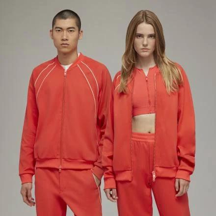 adidas-Y-3 SST Track Top-Unisex-Semi Solar Red-L