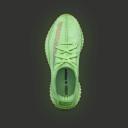 Adidas Yeezy Boost 350 V2 'Glow in The Dark' Shoes - Size 7.5