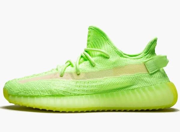 Adidas Yeezy Boost 350 V2 'Glow in The Dark' Shoes - Size 7.5