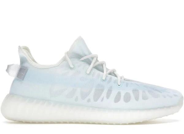 Adidas Yeezy Boost 350 V2 'Mono Ice' Shoes - Size 4.5