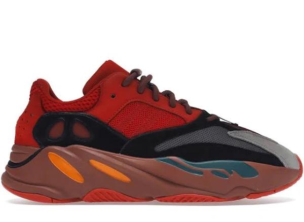 Adidas Yeezy Boost 700 'Hi-Res Red' Mens Sneakers - Size 7.5