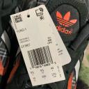 Adidas Yung-1 'Orange Plaid' Mens Sneakers - Size 10.0