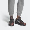 Adidas Yung-1 'Orange Plaid' Mens Sneakers - Size 10.0