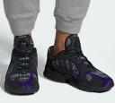 Adidas Yung-1 Purple Plaid