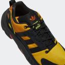 Adidas ZX 22 Boost Shoes - Men's - Core Black / Semi Impact Orange - 10.5