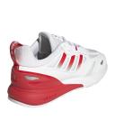 Adidas ZX 2K Boost 2.0 Ftw White/ Silver Metalic/ Vivid Red