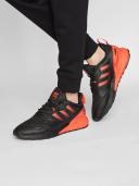 adidas-ZX 2K Boost 2.0 Shoes-Men-Core Black / Solar Red / Solar Red-12