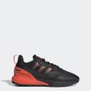 adidas-ZX 2K Boost 2.0 Shoes-Men-Core Black / Solar Red / Solar Red-12
