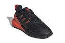 adidas-ZX 2K Boost 2.0 Shoes-Men-Core Black / Solar Red / Solar Red-8