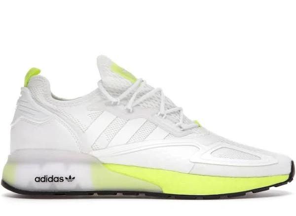 Adidas ZX 2K Boost Cloud White Solar Yellow
