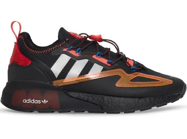 Adidas ZX 2K Boost Core Black Solar Red