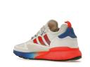 Adidas ZX 2K Boost White Solar Red Blue