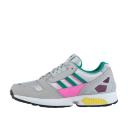 adidas-ZX 8000 Shoes-Men-Grey Two / Court Green / Screaming Pink-M 8 / W 9