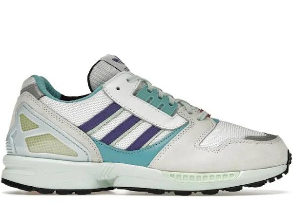 Adidas ZX 8000 White Purple Aqua