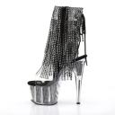 ADORE-1017SRS Clr-Blk RS/Blk SRS Ankle Boots, 5