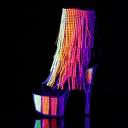 ADORE-1017SRS Clr-Slv RS/Slv SRS Ankle Boots, 10
