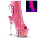 ADORE-1018G Rose Gold Glitter/Rose Gold Glitter Ankle Boot 7