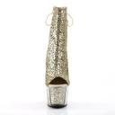 ADORE-1018G Rose Gold Glitter/Rose Gold Glitter Ankle Boot 7