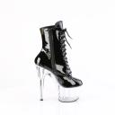 ADORE-1020 Pink PU, Pole Dancing Boots, Pleaser Shoes, 7 inch Heel 12