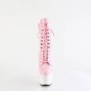 ADORE-1020 Pink PU, Pole Dancing Boots, Pleaser Shoes, 7 inch Heel 12