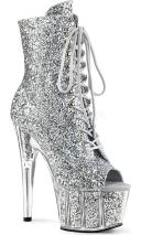 ADORE-1021G Silver Glitter/Silver Gliteer US 9