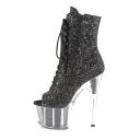 ADORE-1021G Silver Glitter/Silver Gliteer US 9