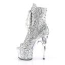 ADORE-1021G Silver Glitter/Silver Gliteer US 9