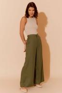 Adorne Harper Linen Pant in Khaki | Size 8 | Now Only AUD