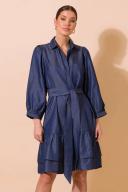Adorne Suri Dress (Denim), 10 - Now Only AUD - Buy Now Pay Later With AfterPay