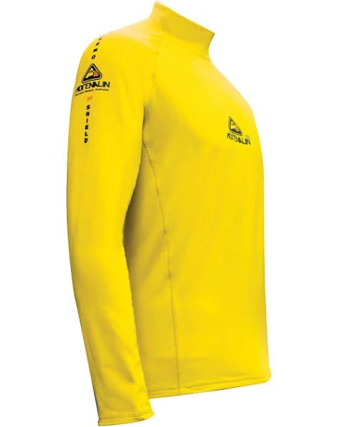 Adrenalin Mens 2P Thermo Shield Short Sleeve Rash Top - 3XS - Yellow