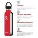 Hydro Flask 18oz / 532ml Standard Mouth Bottle - Pacific