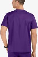 Advantage Stretch For Men 5 Pocket Scrub Top - L - Grape