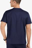 Advantage Stretch For Men 5 Pocket Scrub Top - XL - Navy