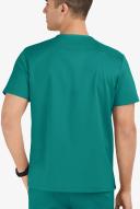 Advantage Stretch For Men 5 Pocket Scrub Top - XL - Teal