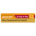 Advocate Large Dog Red 10-25kg