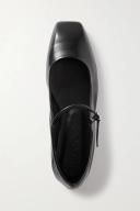 Aeyde Black Uma Ballerina Flats