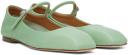 Aeyde Green Uma Ballerina Flats