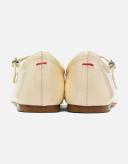 Aeyde Off-White Uma Ballerina Flats