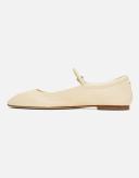Aeyde off-white Uma Ballerina Flats