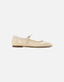 Aeyde off-white Uma Ballerina Flats